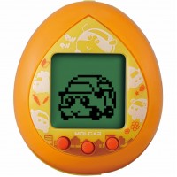 天竺鼠車車他媽哥池 便攜迷你電子寵物 / 橙色 / Pui Pui Molkachchi Tamagotchi 